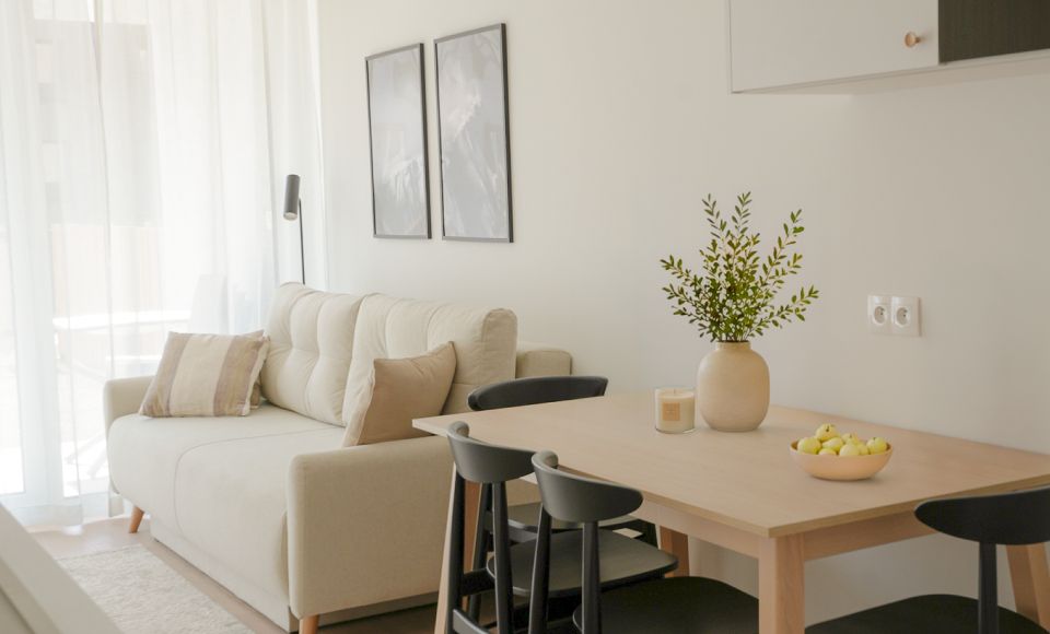 Zariadený apartmán v 360° prehliadke